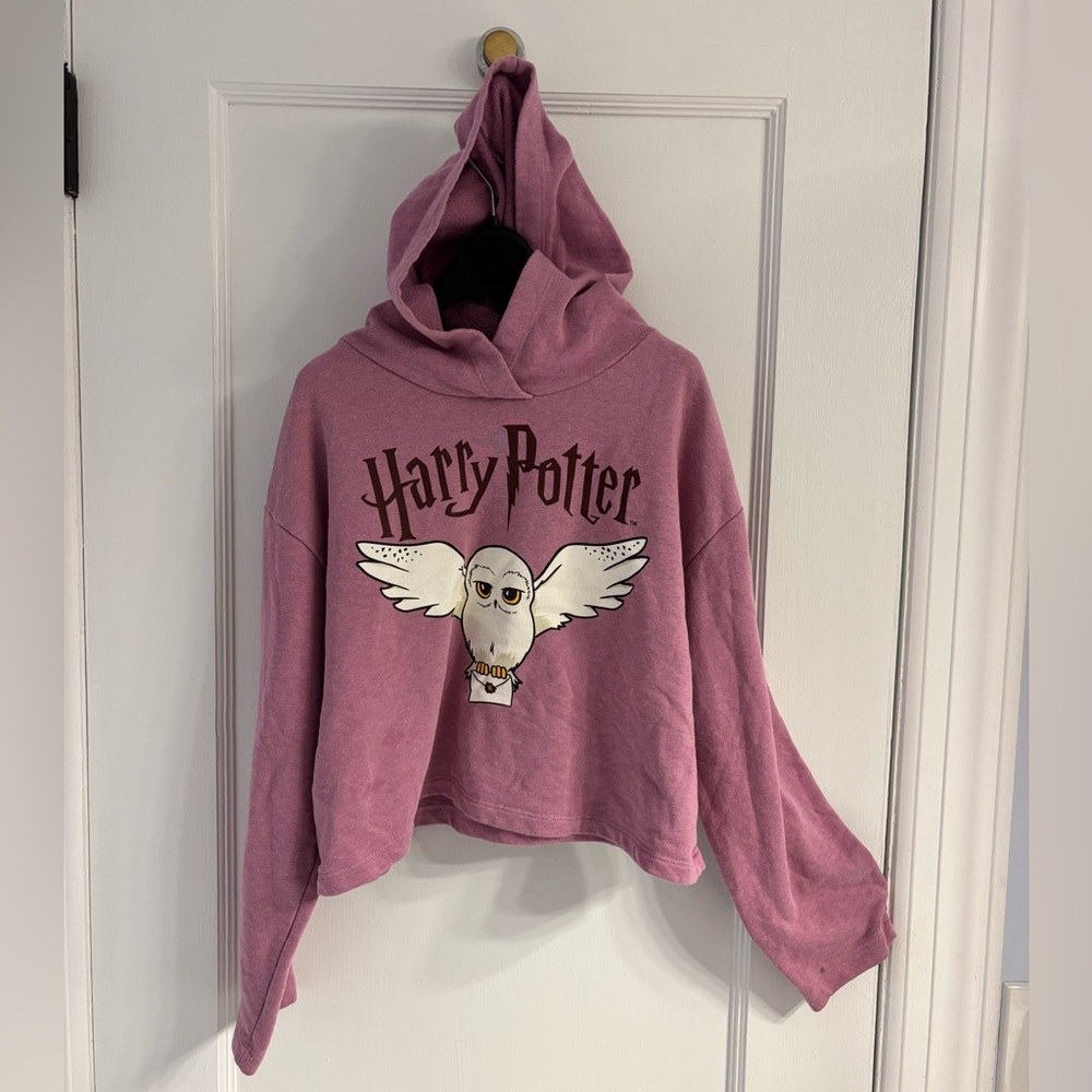 H&M Harry Potter crop hoodie, size 8/10